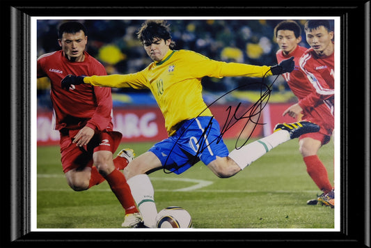Kaká Signed and Framed Photo